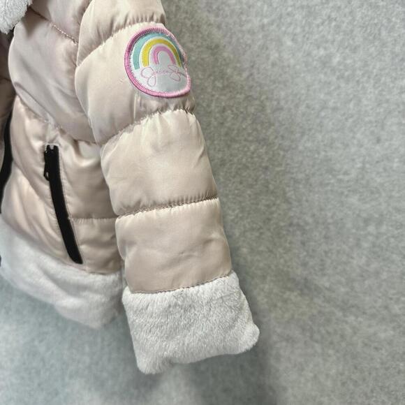 Jessica Simpson Pink Baby Girls' Puffer Jacket, Size 18M - Picture 8 of 11
